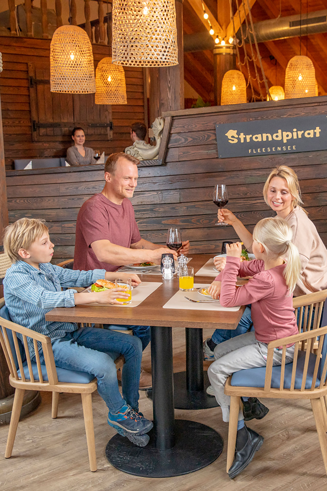 Restaurant für Familien mit Kindern an der Mecklenburgischen Seenplatte